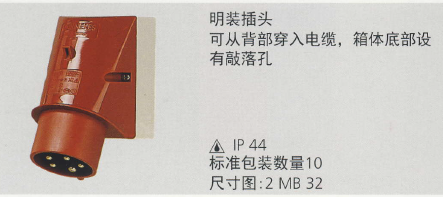 明装插头